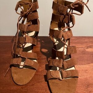 Marc Fisher suede  sandal size 10